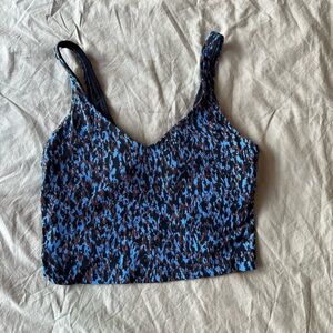 Lululemon Align Tank Top Blue/Brown
